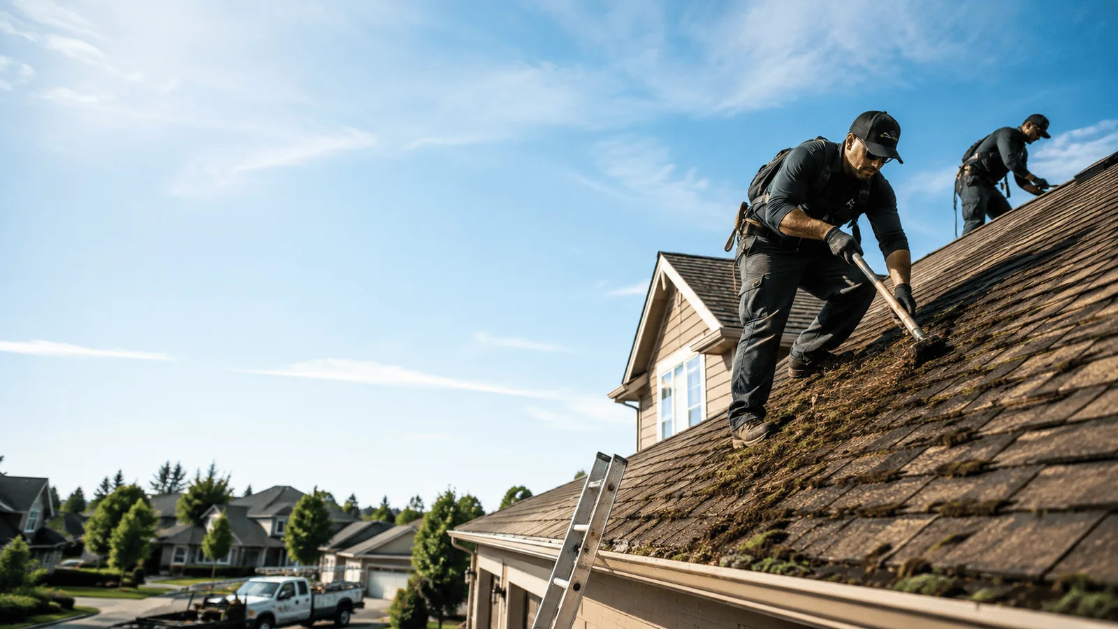 Roof Moss Removal in Aredale, IA near me